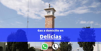 telefonos del gas a domicilio en Delicias
