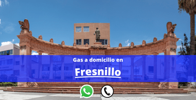 telefonos del gas a domicilio en Fresnillo