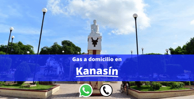 telefonos del gas a domicilio en Kanasin