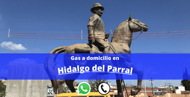 gas a domicilio en Hidalgo del Parral